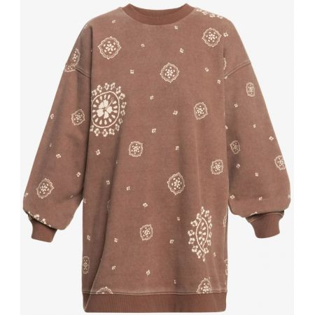 Šaty Roxy Same Old Story - Hnědá - S