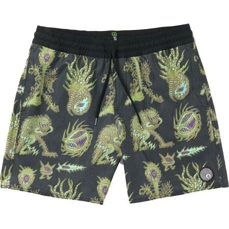 Plavky Volcom Tetsunori Trunk 17 - Černá - Xl