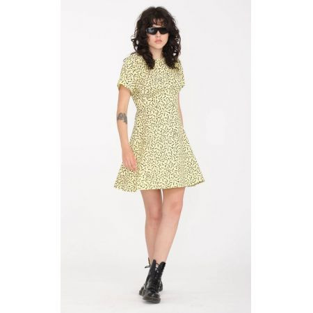 Šaty Volcom Surfpunk S/S - Žlutá - S