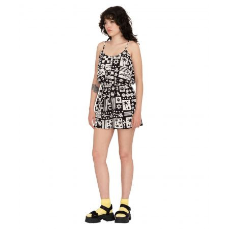 Overal Volcom Sunny Wild Romper Wms - Černá - M