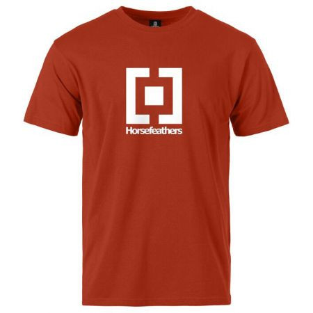 Triko Horsefeathers Base - Oranžová - M