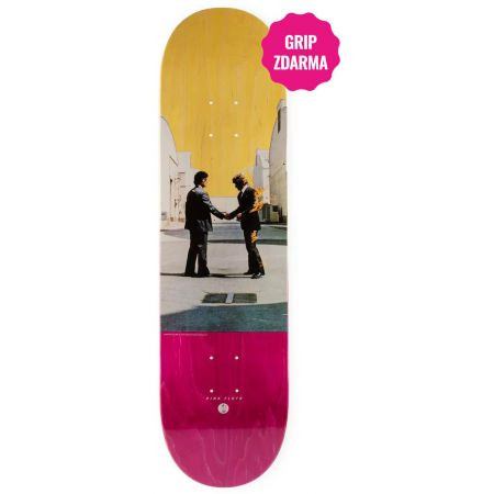 Sk8 Deska Habitat Pink Floyd Wish You We - Žlutá - 8.375