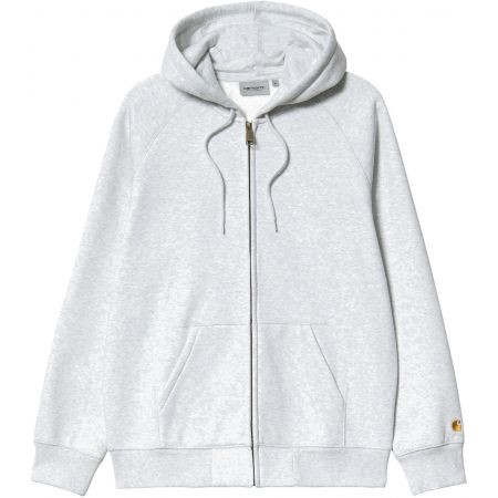 Mikina Carhartt Wip Hooded Chase Jacket - Šedá - M