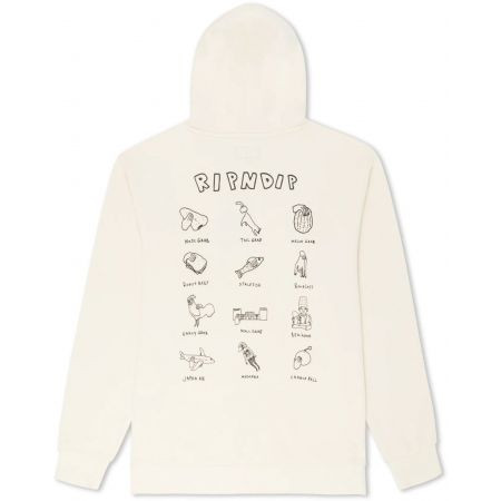 Mikina Ripndip Grabs Hoodie - Béžová - Xl