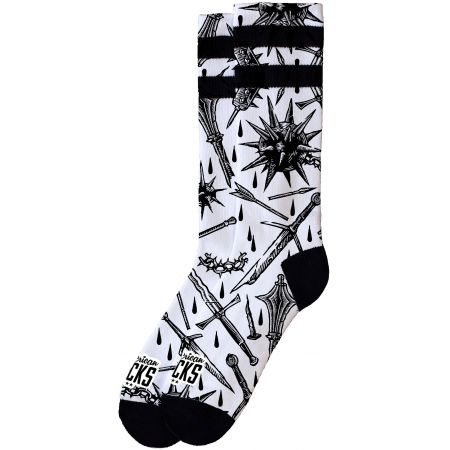 Ponožky American Socks Medieval - Bílá - L/Xl