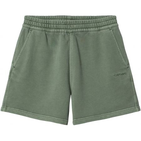 Kraťasy Carhartt Wip Duster Script Sweat - Zelená - S