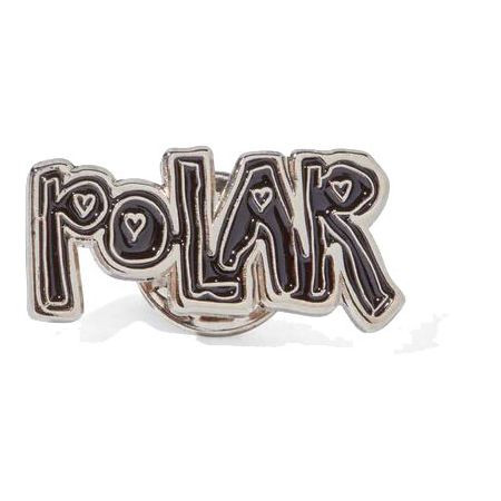 Odznáček Polar Heart Logo - Černá - Univerzální