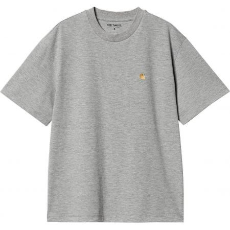 Triko Carhartt Wip Chase S/S Wms - Šedá - L