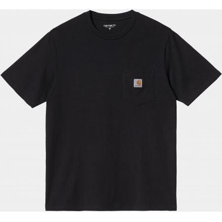Triko Carhartt Wip Pocket S/S - Černá - M