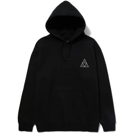 Mikina Huf Set Triple Triangle Hoodie - Černá - S
