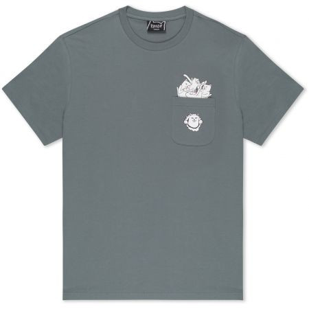 Triko Ripndip Nermaniac Pocket - Šedá - M