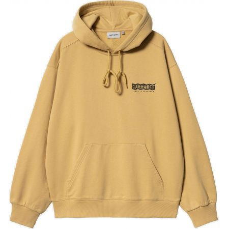 Mikina Carhartt Wip Hooded Stamp Sweat - Žlutá - M