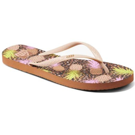 Žabky Reef Seaside Prints Wms - Hnědá - Us6