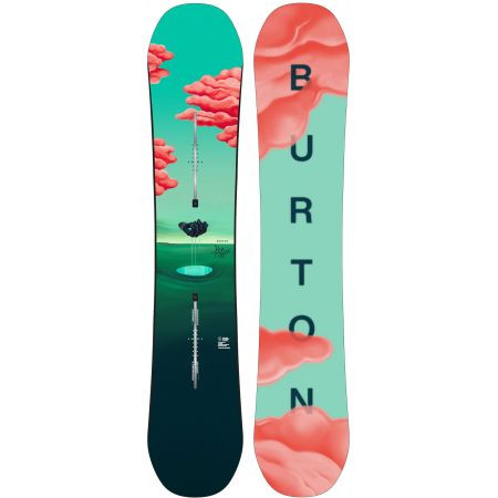 Snowboard Burton Yeasayer Flying V Wms - Zelená - 140
