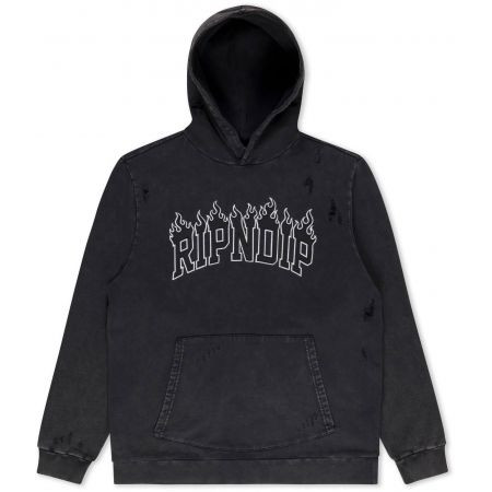 Mikina Ripndip Fire Spirit Hoodie - Černá - L