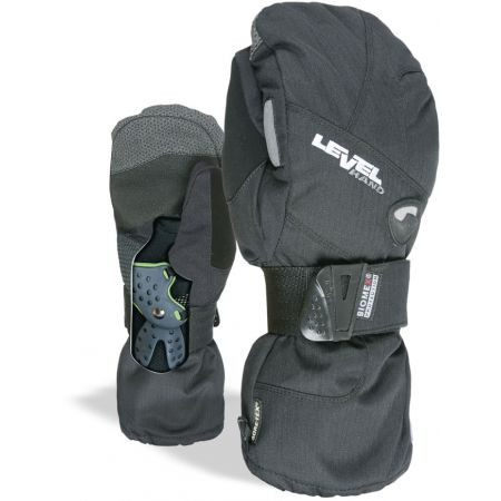 Rukavice Level Half Pipe Mitt Gore-Tex - Černá - Xxl