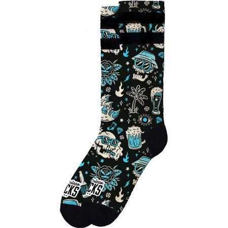 Ponožky American Socks Dopamine - Černá - L/Xl