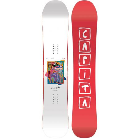 Snowboard Capita Aeronaut Wide - Bílá - 158W