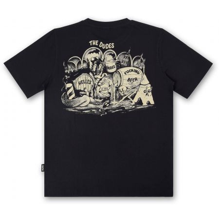 Triko The Dudes Helles In Hell - Černá - L