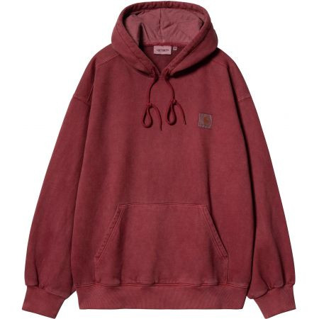 Mikina Carhartt Wip Hooded Vista Sweat - Vínová - L