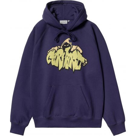 Mikina Carhartt Wip Hooded Yute Sweat - Fialová - S
