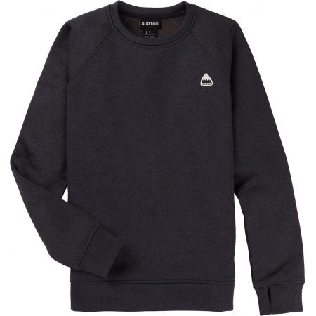 Mikina Burton Oak Crewneck Fleece Wms - Černá - L