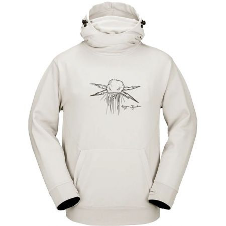 Mikina Volcom Hydro Riding Hoodie - Bílá - L