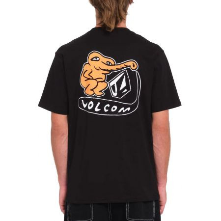 Triko Volcom Santi Stoned Bsc S/S - Černá - L