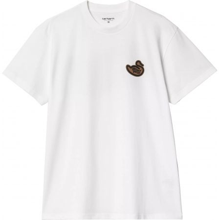Triko Carhartt Wip Brown Ducks S/S - Bílá - L