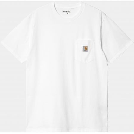 Triko Carhartt Wip Pocket S/S - Bílá - L