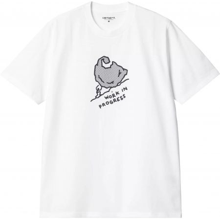 Triko Carhartt Wip Move On Up S/S - Bílá - L