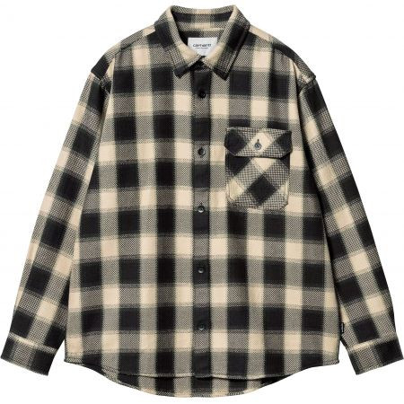 Košile Carhartt Wip Witten L/S - Béžová - L