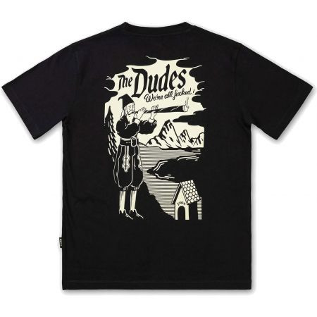 Triko The Dudes All Fucked - Černá - L