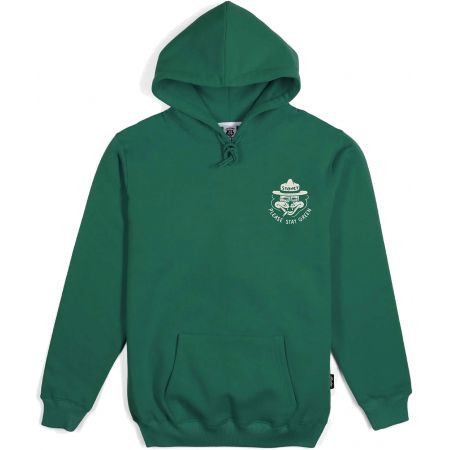 Mikina The Dudes Please Hoody - Zelená - L