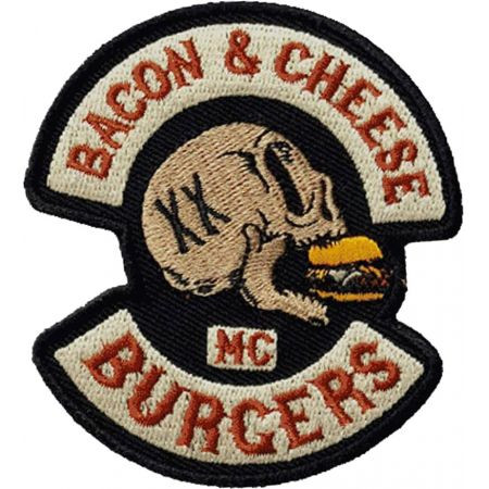 Nášivka The Dudes Bacon Cheese Patch - Béžová - Univerzální