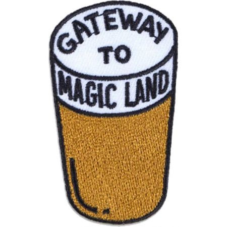 Nášivka The Dudes Magicland Patch - Oranžová - Univerzální