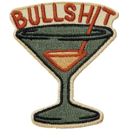 Nášivka The Dudes Bullshit Patch - Zelená - Univerzální