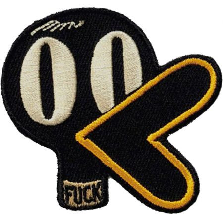 Nášivka The Dudes Fduck Patch - Černá - Univerzální