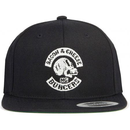 Kšiltovka The Dudes Bacon Cheese Structu - Černá - Univerzální