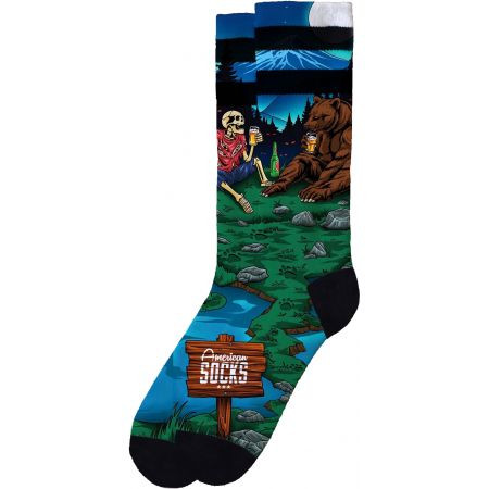 Ponožky American Socks Riverbank Pals - Zelená - L/Xl