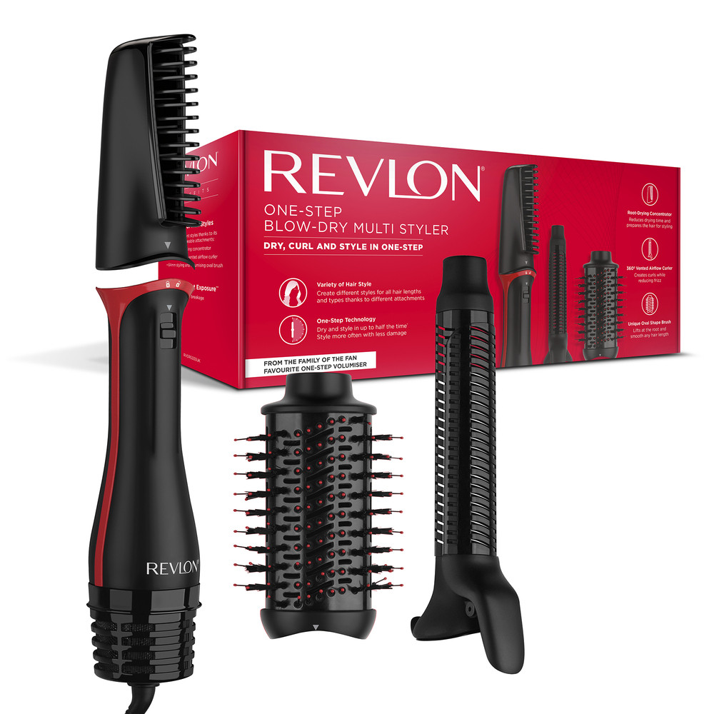 Sušička Kulma Žehlička Na Vlasy 4V1 Revlon Blow Dry Multistyler RVRDR5333.