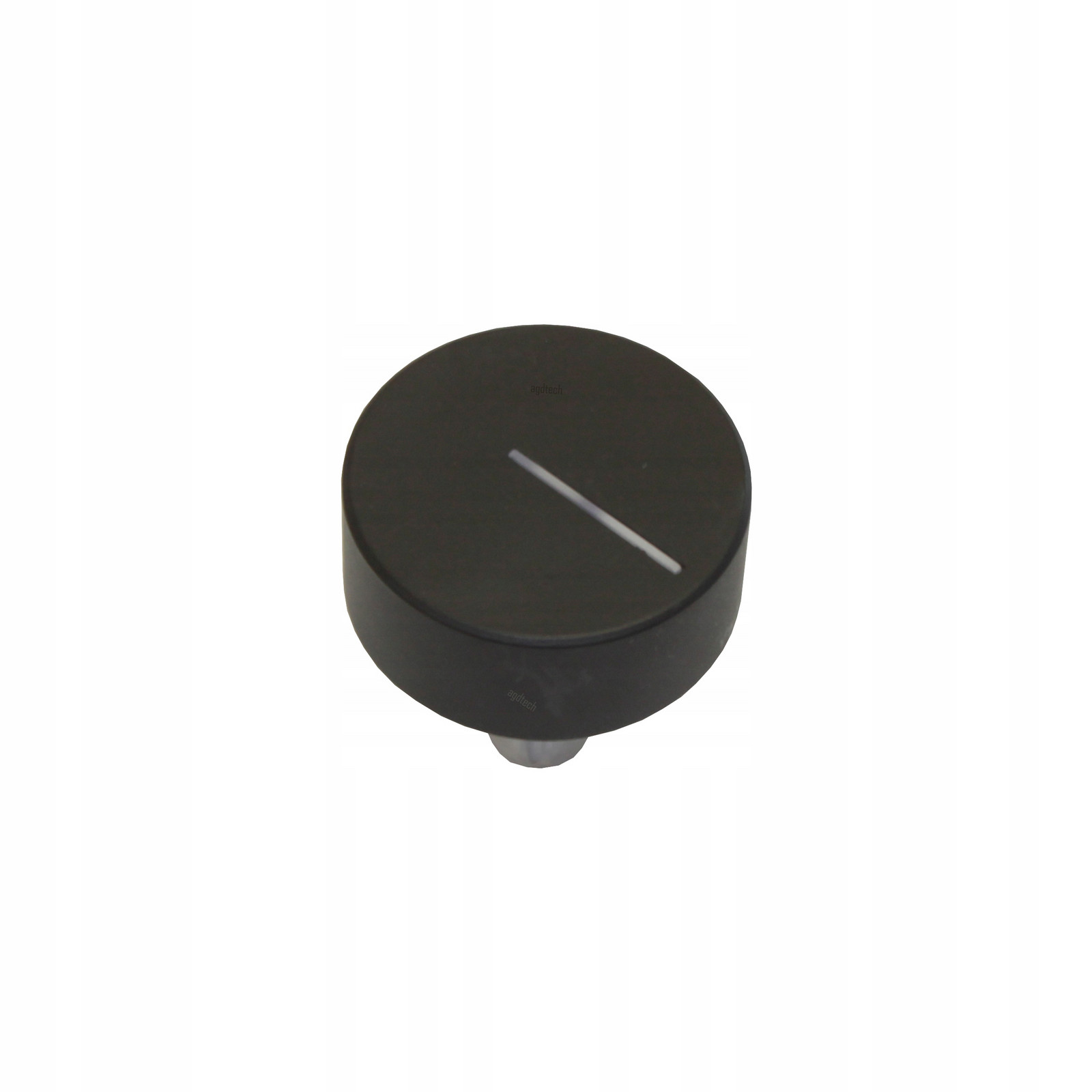 Černý podsvícený knoflík trouby Amica