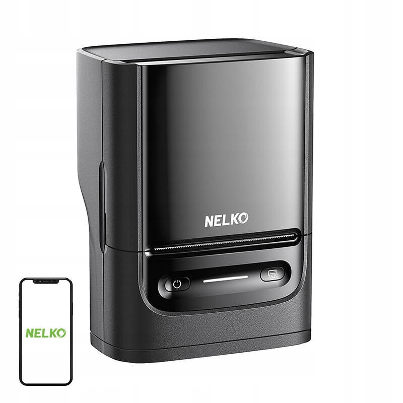 Nelko PM220 Mini Tiskárna Štítků Nálepek Ean Aplikace Bluetooth +1 Role