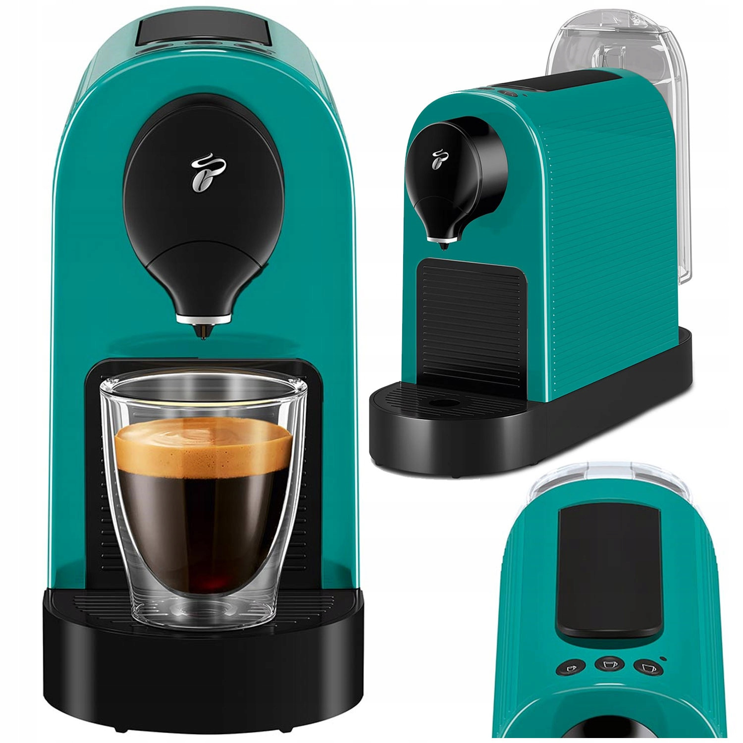 Kávovar na kapsle Tchibo Cafissimo Pure Plus mátový