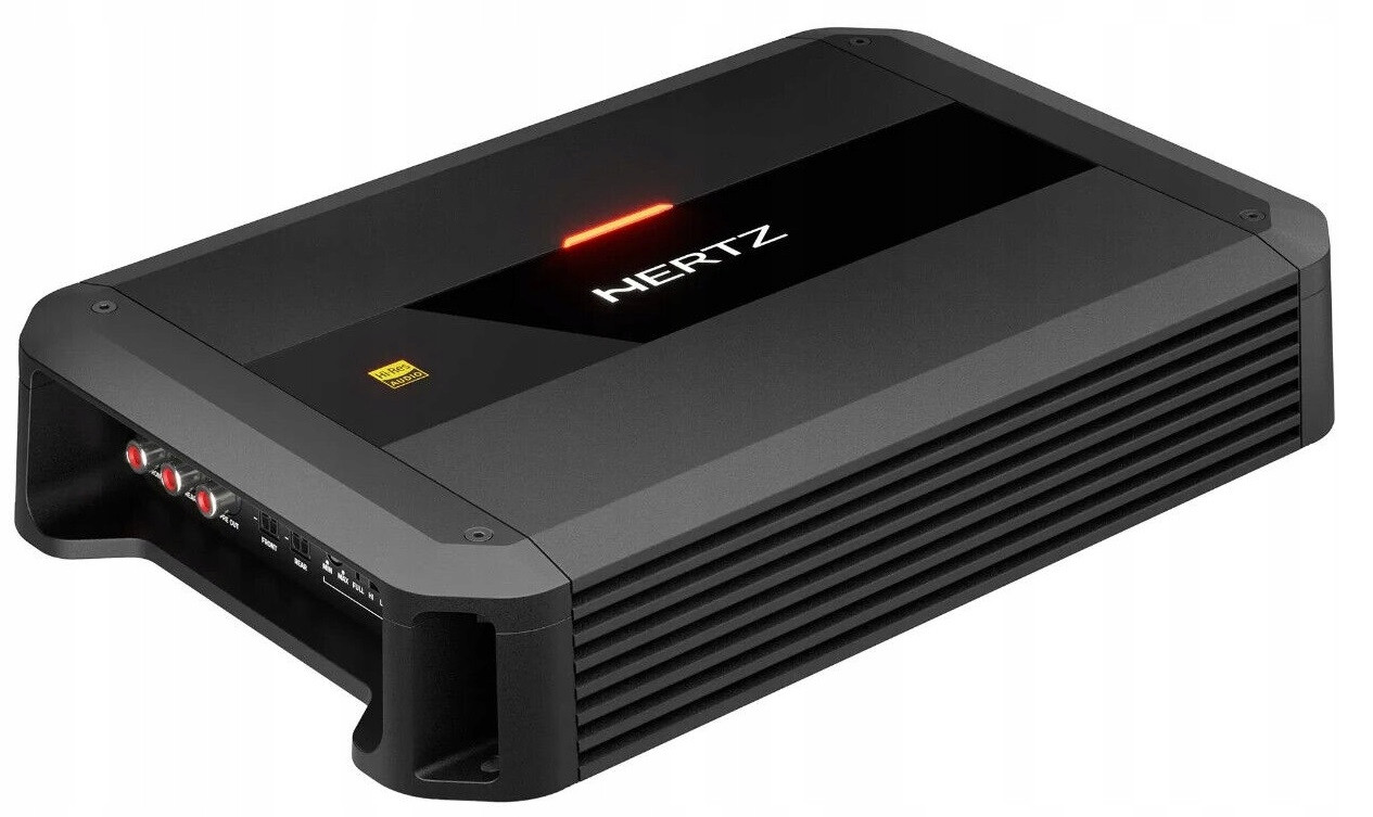Hertz Dp 4.300 zesilovač do auta 4 kanály Hi-Res Audio