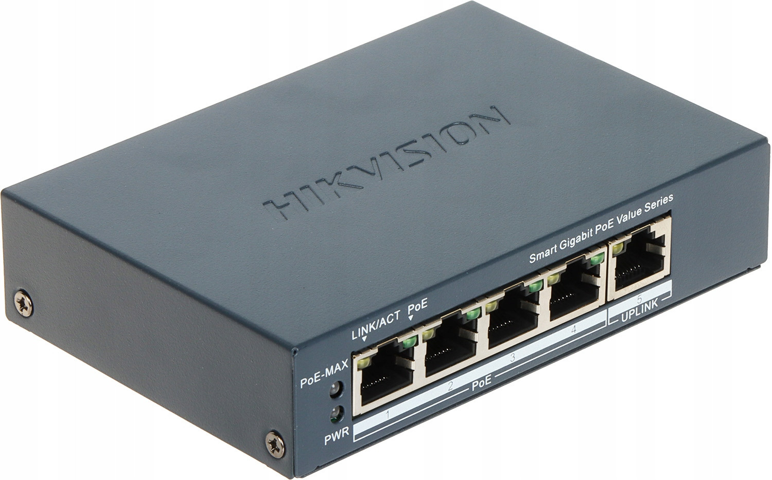 Switch Poe DS-3E1505P-EI/M 4-PORTOVÝ Hikvision