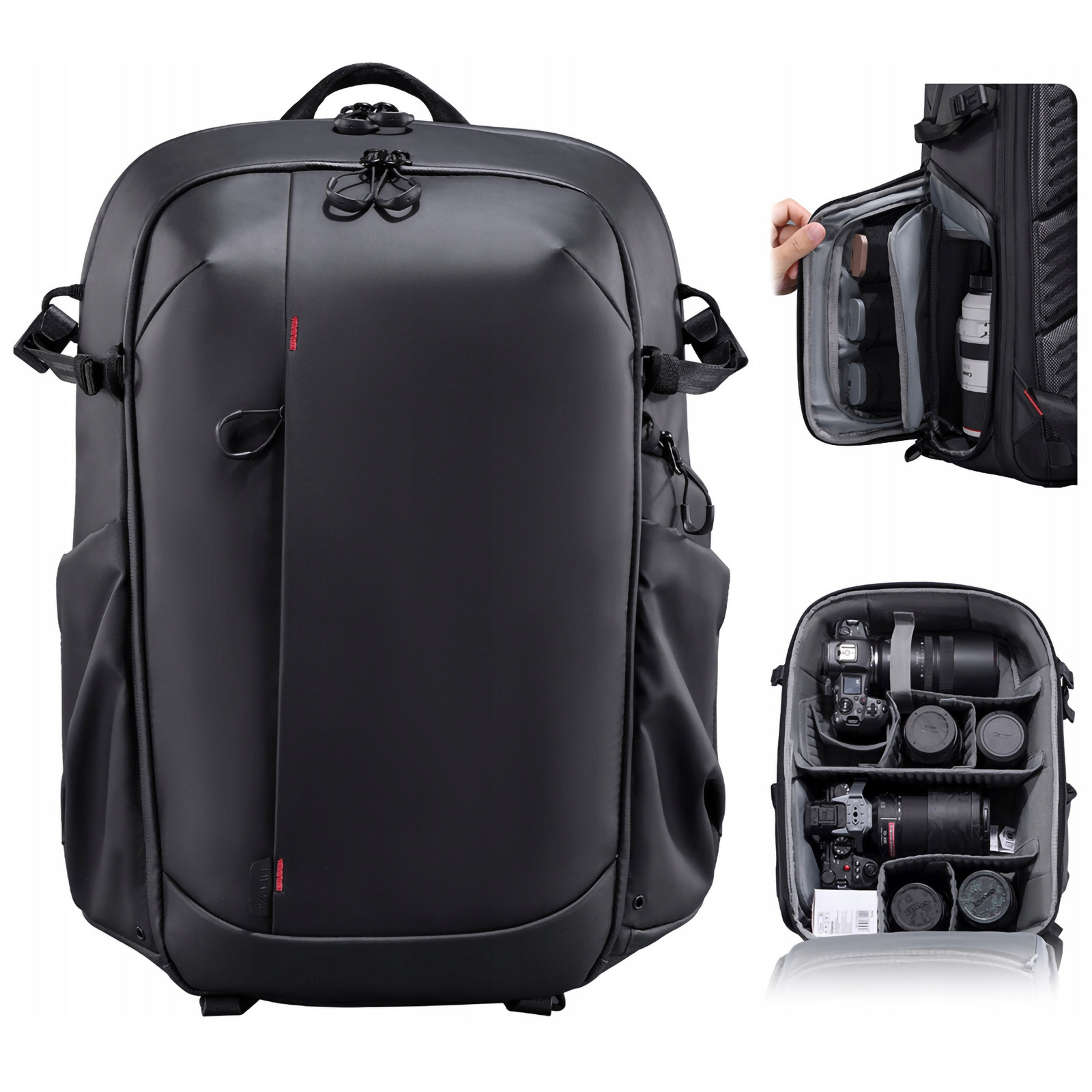 Batoh fotografický Ulanzi BP09 Prostorný pro Notebook Kamery Tablet Fotoaparát