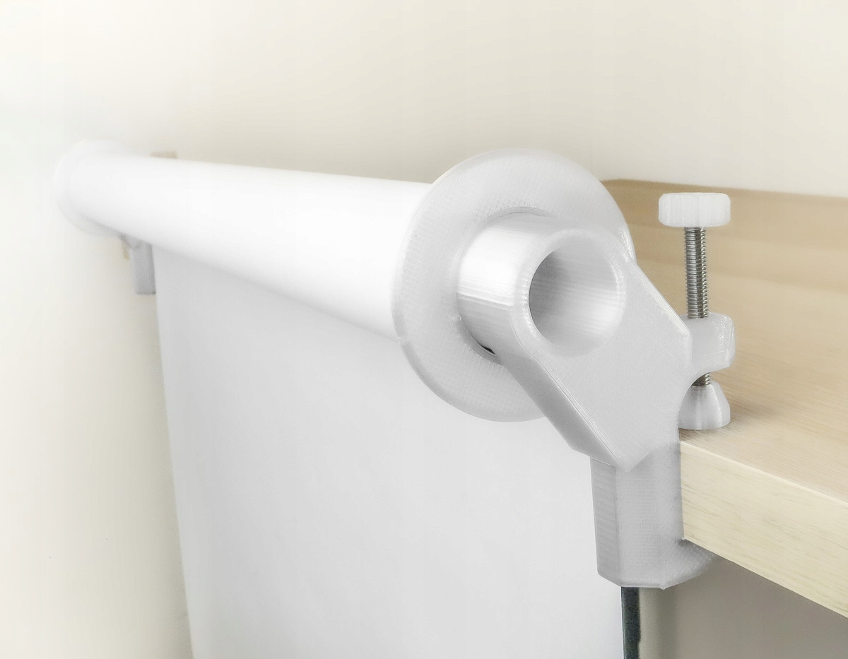 Držák uchycení fotografického pozadí, role papíru, obrazovky, na pracovní desku