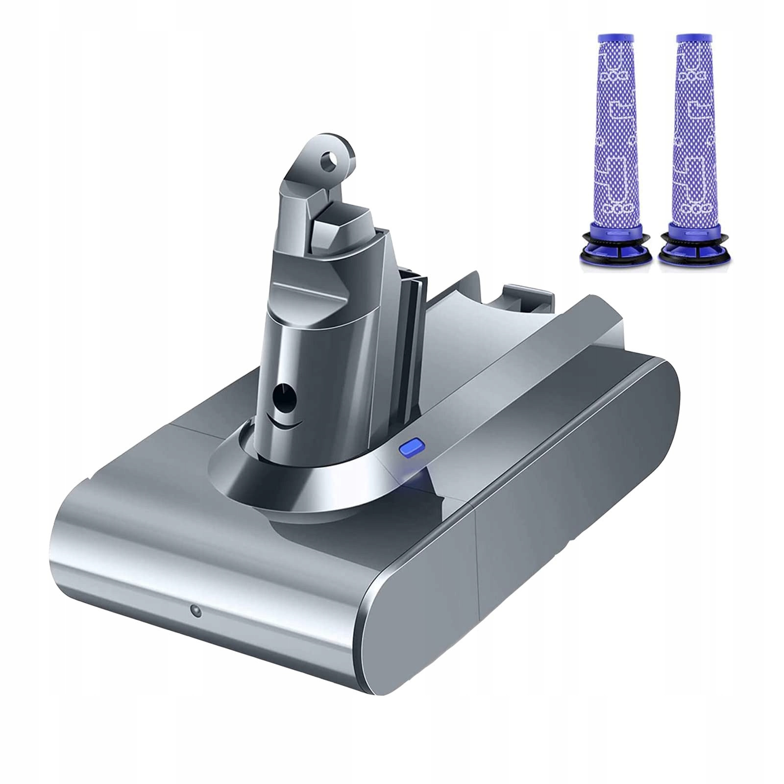 Baterie Do Vysavače Dyson Bakth Akumulátor 4600MAH DC58 21,6V 2 Filtry