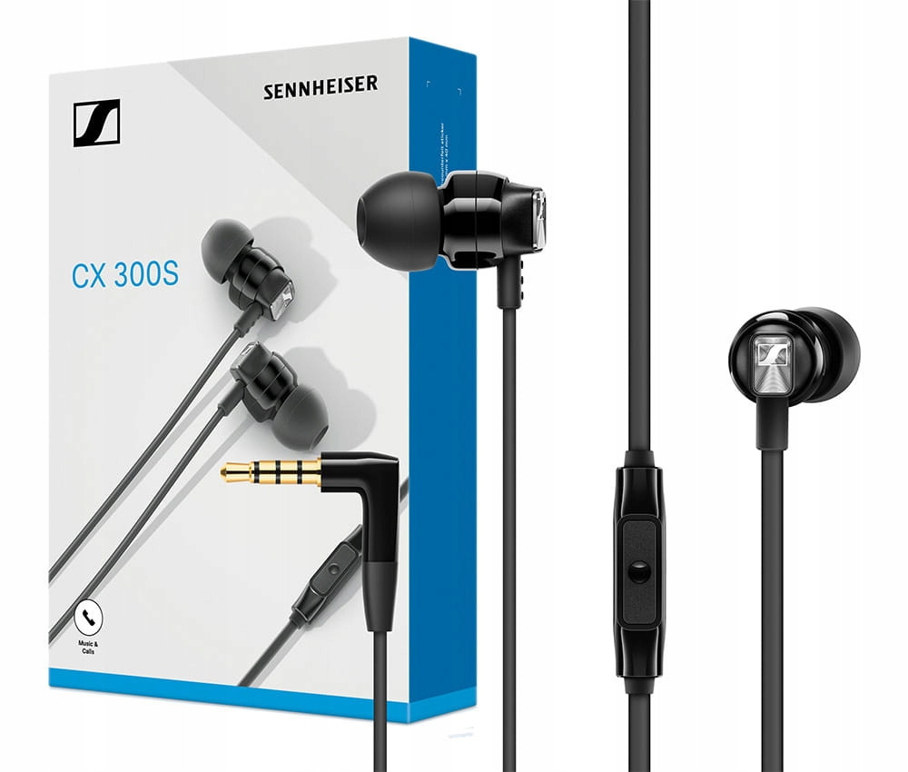 In-ear sluchátka Sennheiser CX 300S, černá